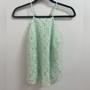 Garage Halter Neck Lace Cami